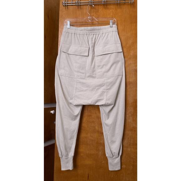 Rick Owens DRKSHDW dropcrotch prisoner size S jogger sweatpants Pants Goth - Picture 1 of 11